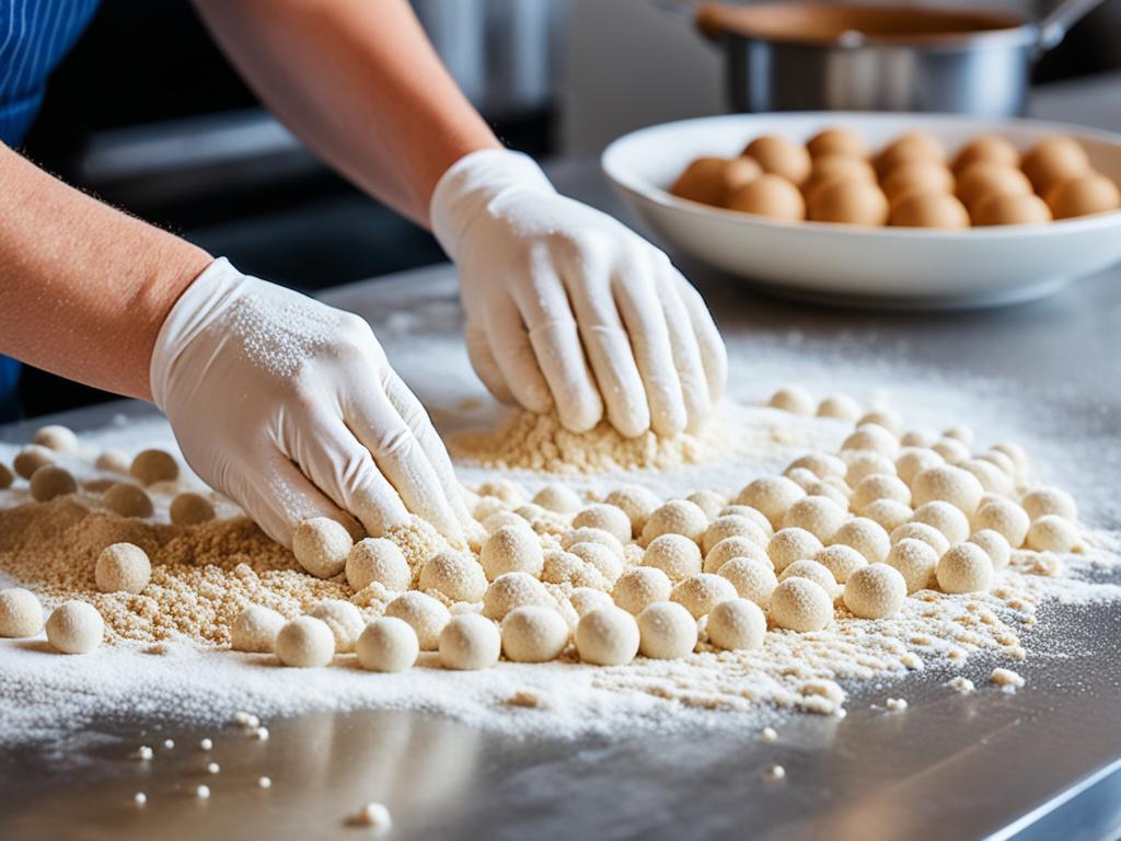 Authentische Zubereitung von Bitterballen