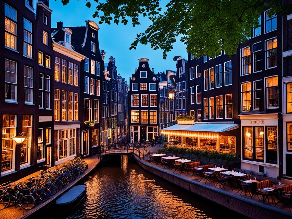 Gemütliche Gaststätte in Amsterdam