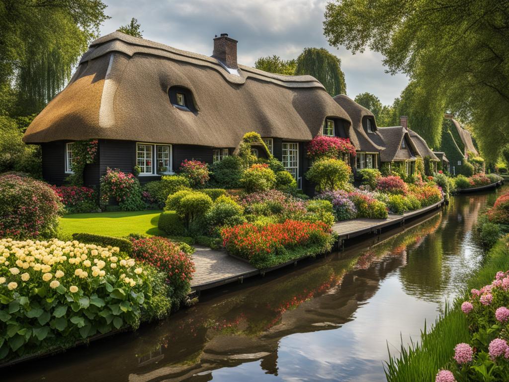 Giethoorn Bauernhäuser