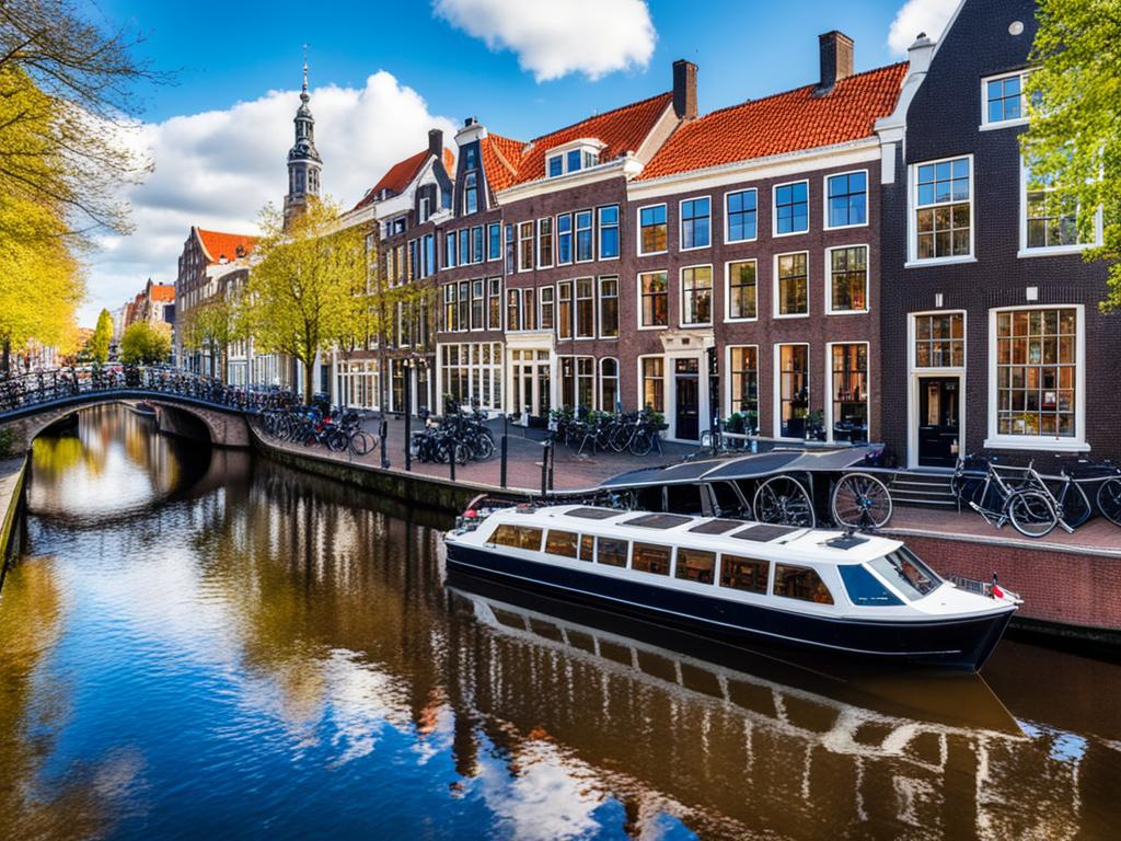 Historische Grachten in Leiden