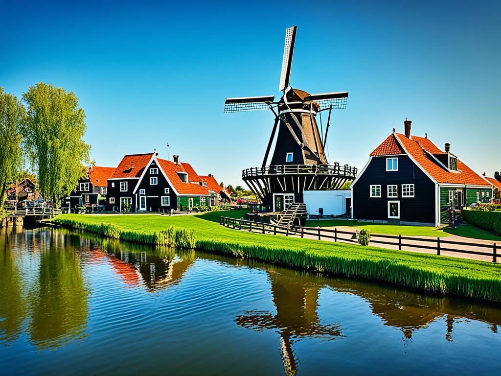 Historische Windmühlen von Zaanse Schans