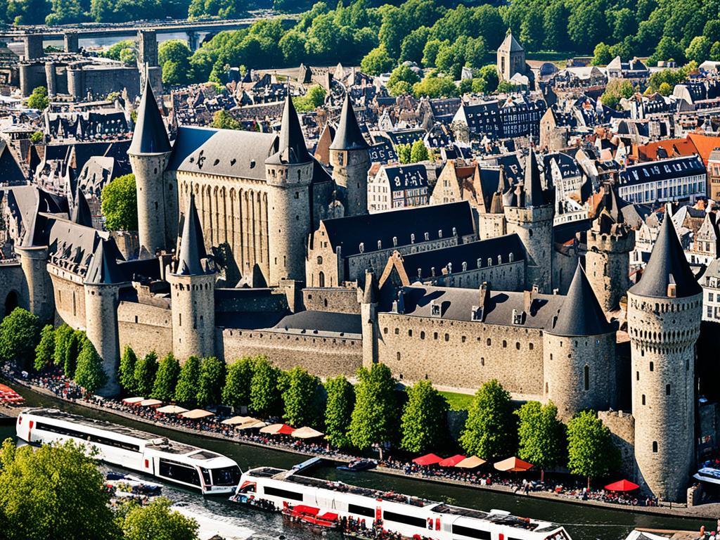 Mittelalterliches Erbe der Garnisonsstadt Maastricht