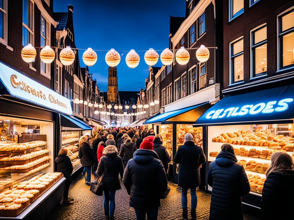 Weihnachtseinkäufe in den Niederlanden