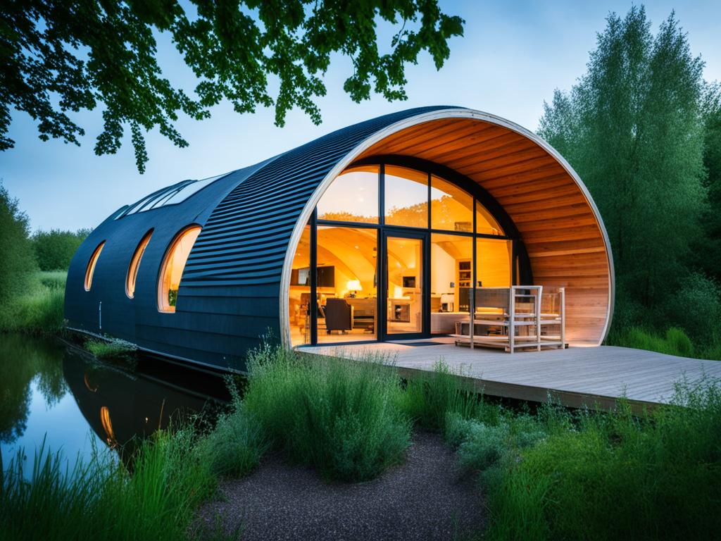 Wikkelhouse im Nationalpark Biesbosch