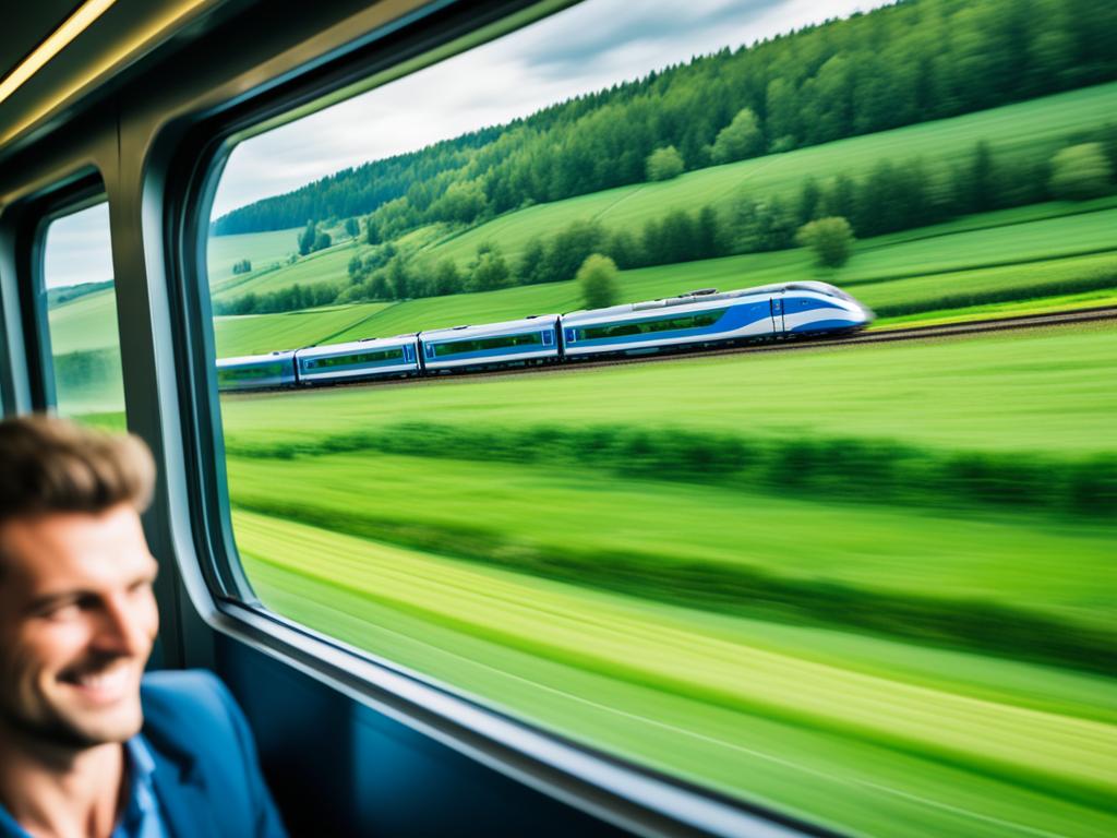 Zugreise zu den niederländischen Bahnhöfen