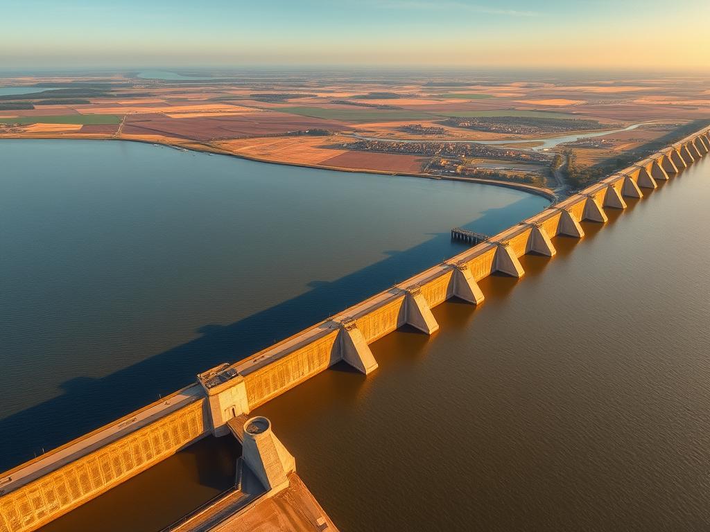 Bau des Afsluitdijk