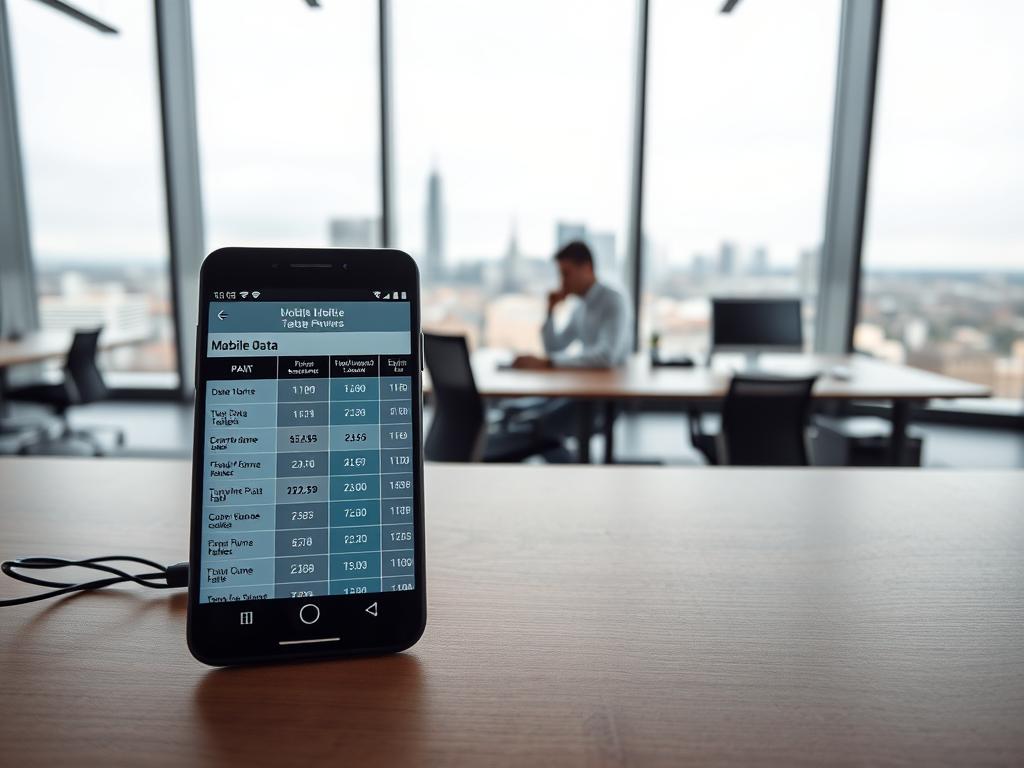 Datenvolumen und Tarife in den Niederlanden
