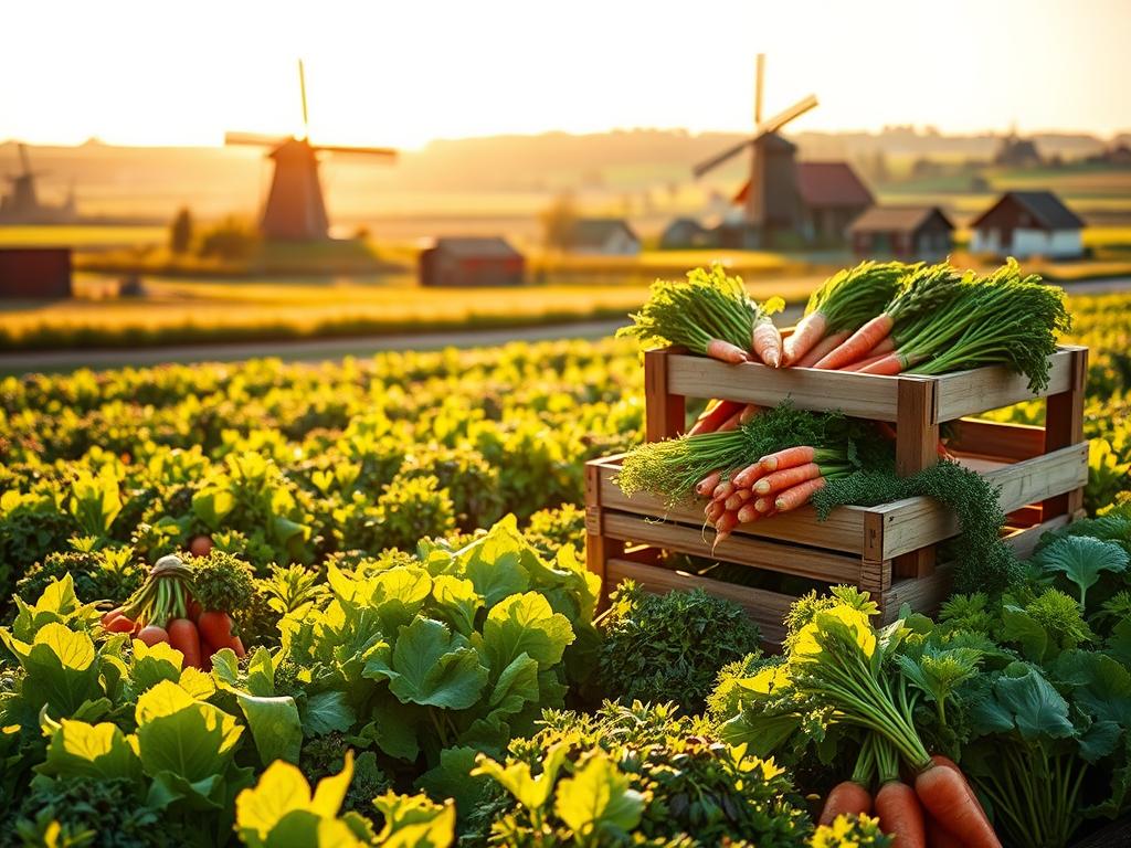 Frühlingsgemüse in Holland