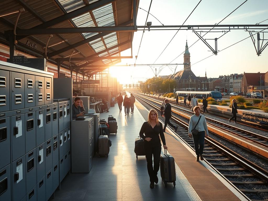 Gepäckservice in den Niederlanden