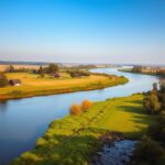 IJssel Flusslandschaft