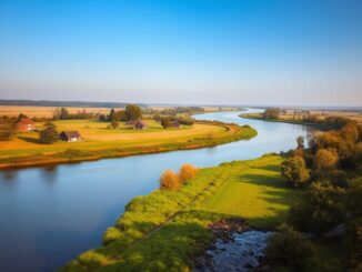 IJssel Flusslandschaft