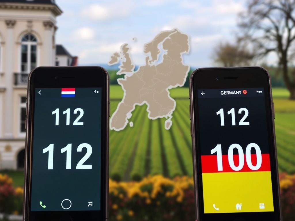 Notrufnummern Niederlande Deutschland Vergleich
