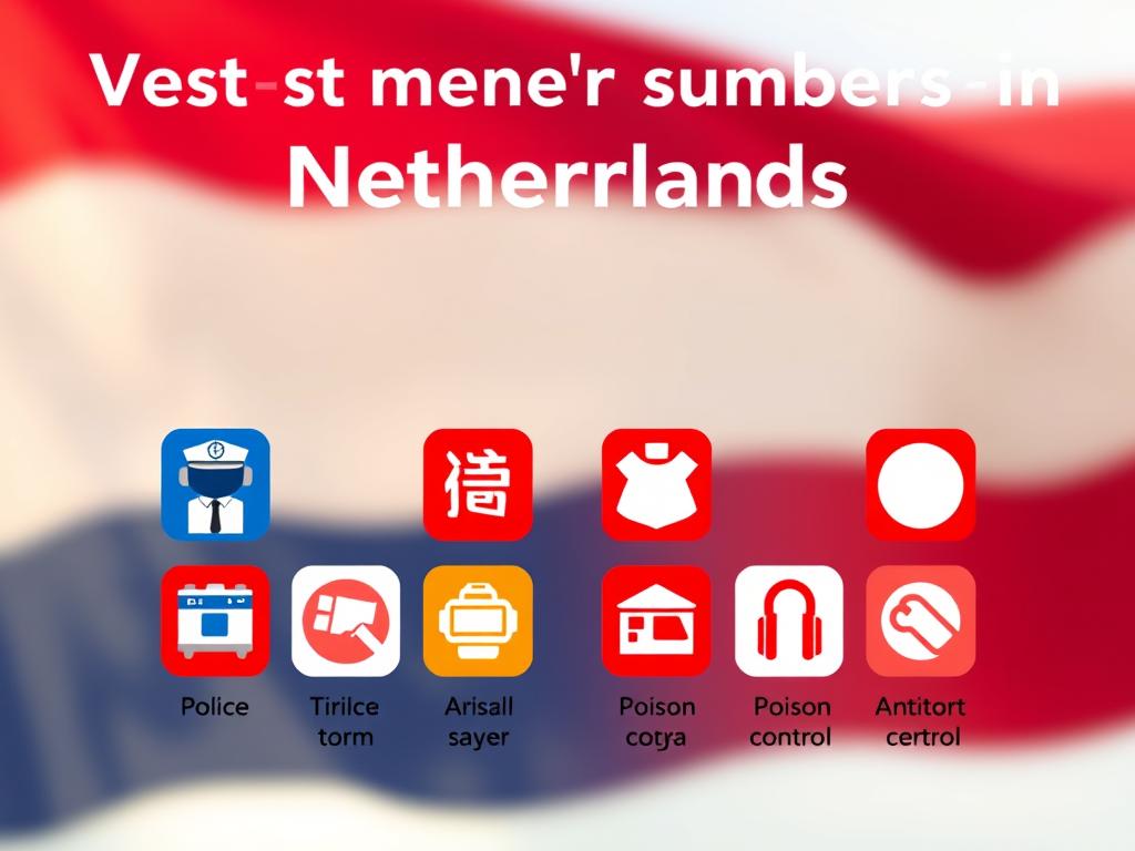 Notrufnummern Niederlande