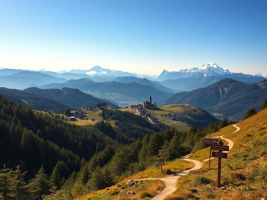 Routevorschläge für Wanderwege