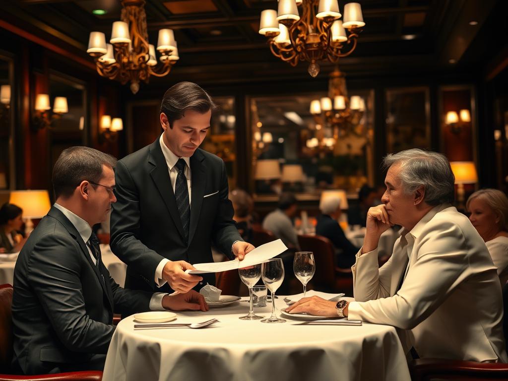Trinkgeld in Restaurants