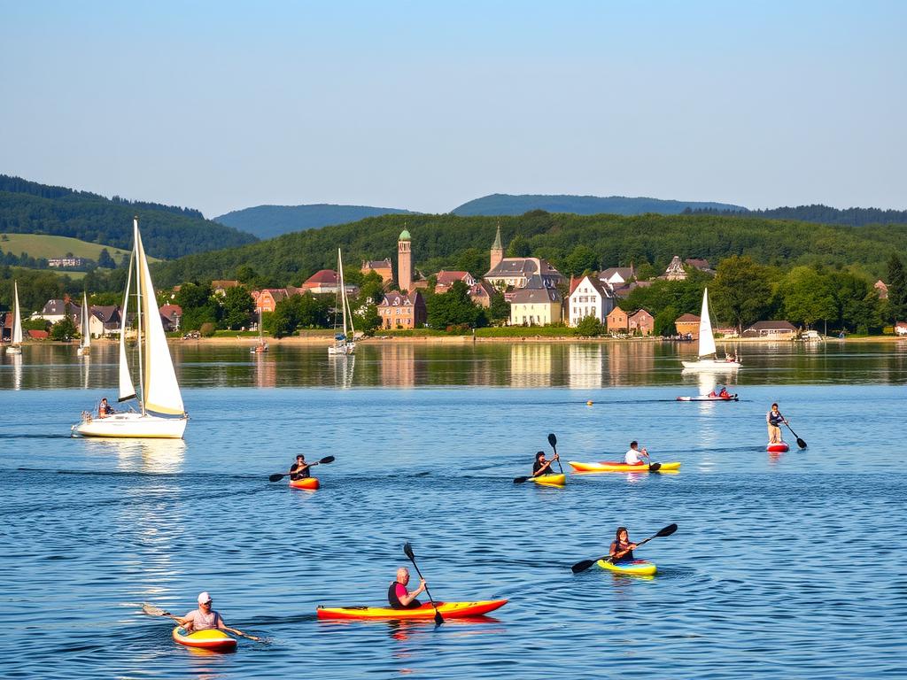 Wassersport am Veluwemeer
