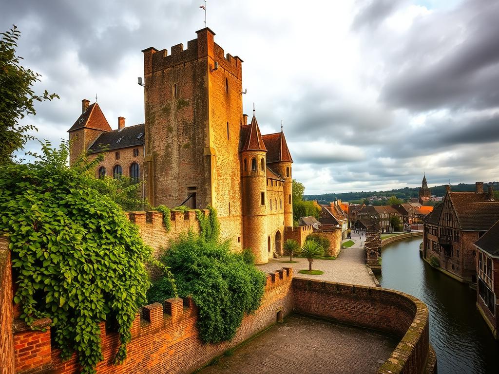 historische Burg Appingedam