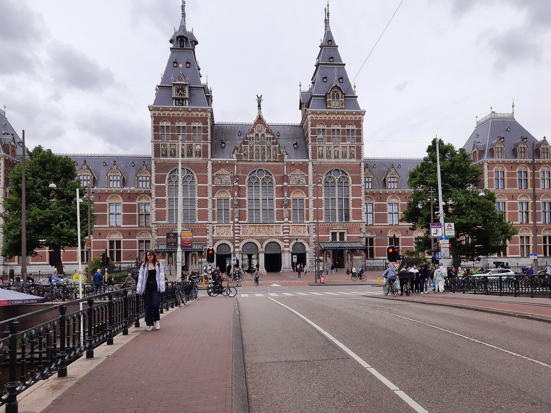 Hauptgebäude des Rijksmuseums in Amsterdam, Heimat der Nachtwache