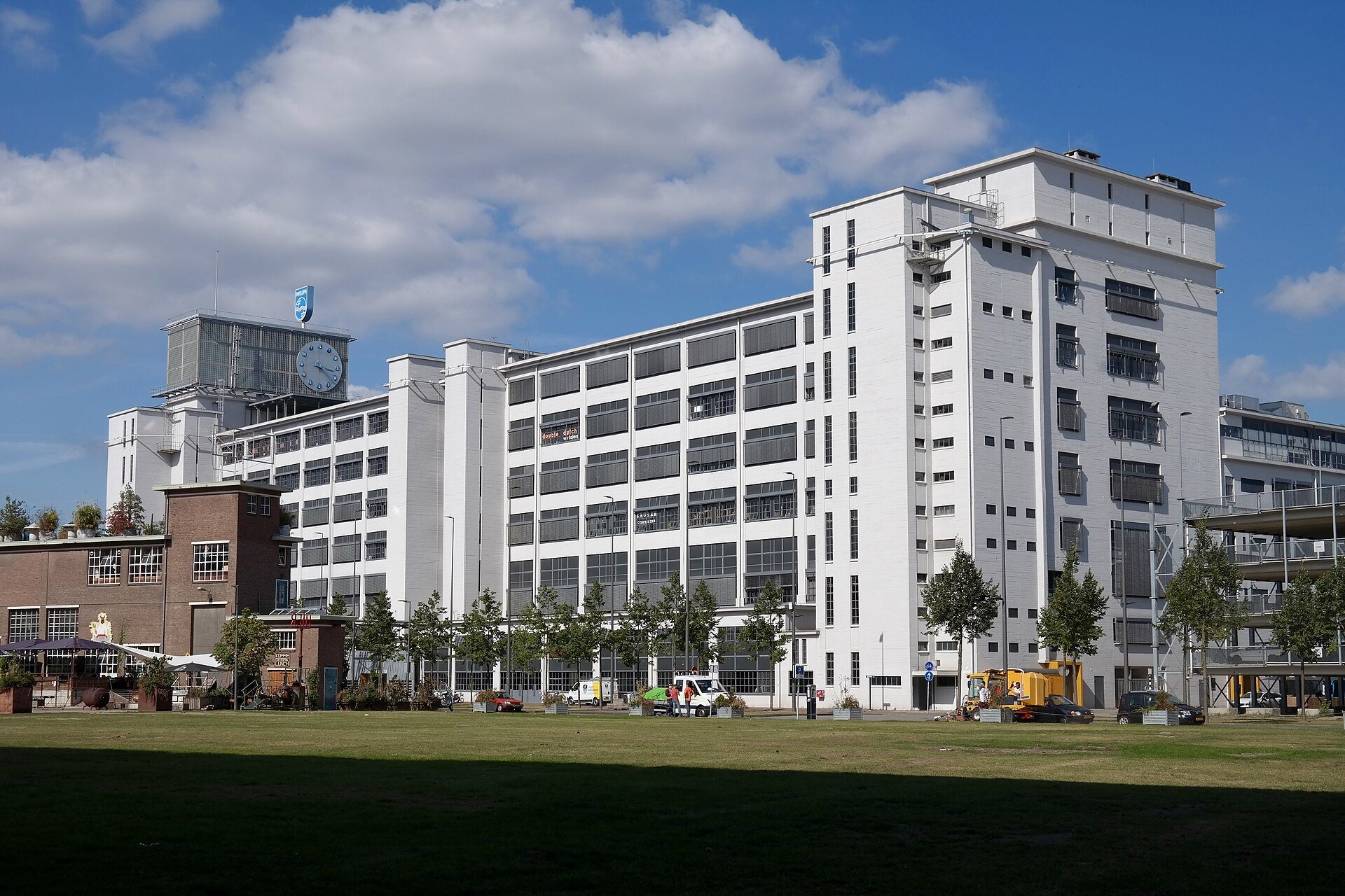 Das Klokgebouw auf dem ehemaligen Philips-Gelände Strijp-S in Eindhoven