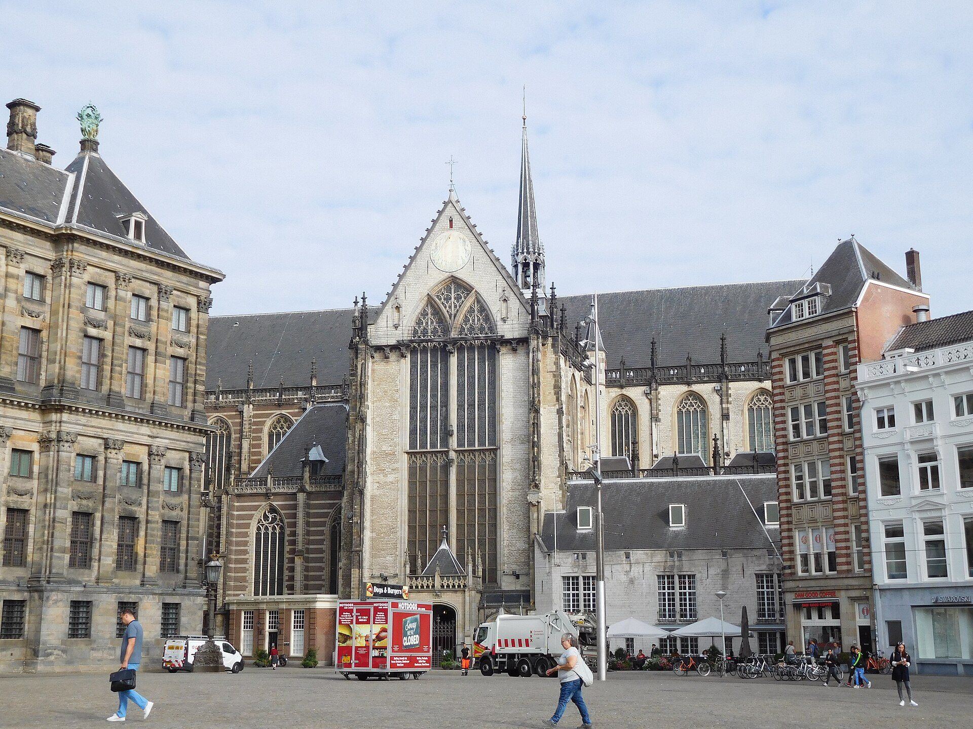 Nieuwe Kerk am Dam in Amsterdam, Ort der Amtseinführung Beatrix' 1980