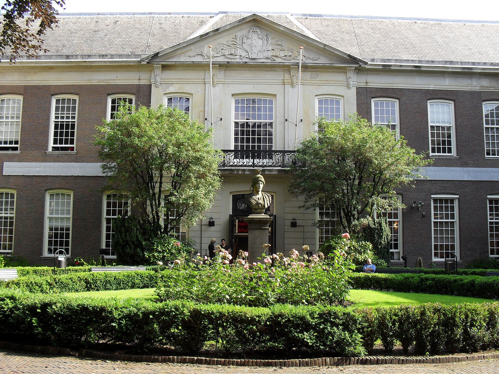 Innenhof der Oudemanhuispoort der Universität von Amsterdam