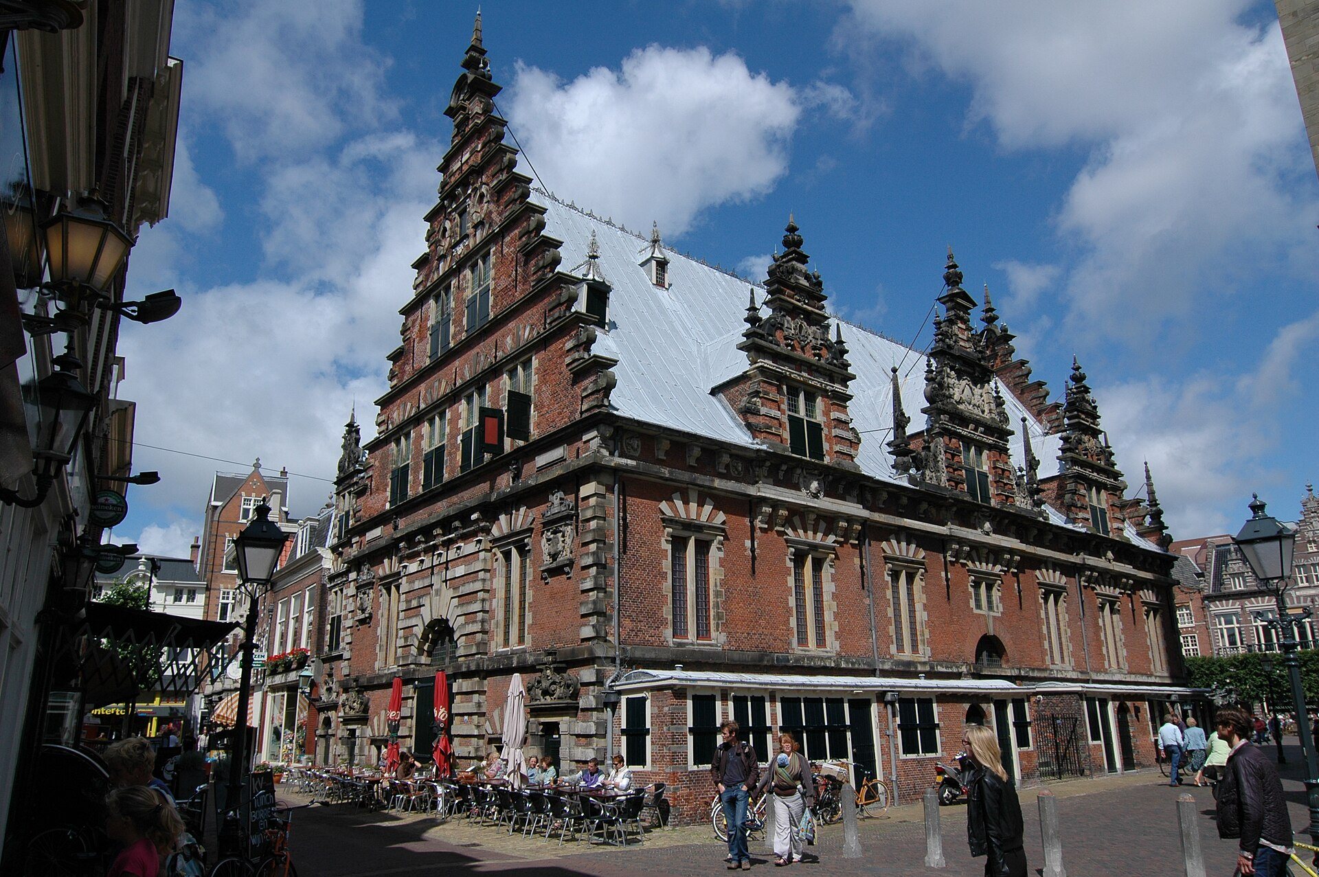 Vleeshal am Grote Markt in Haarlem, Bau der niederländischen Renaissance