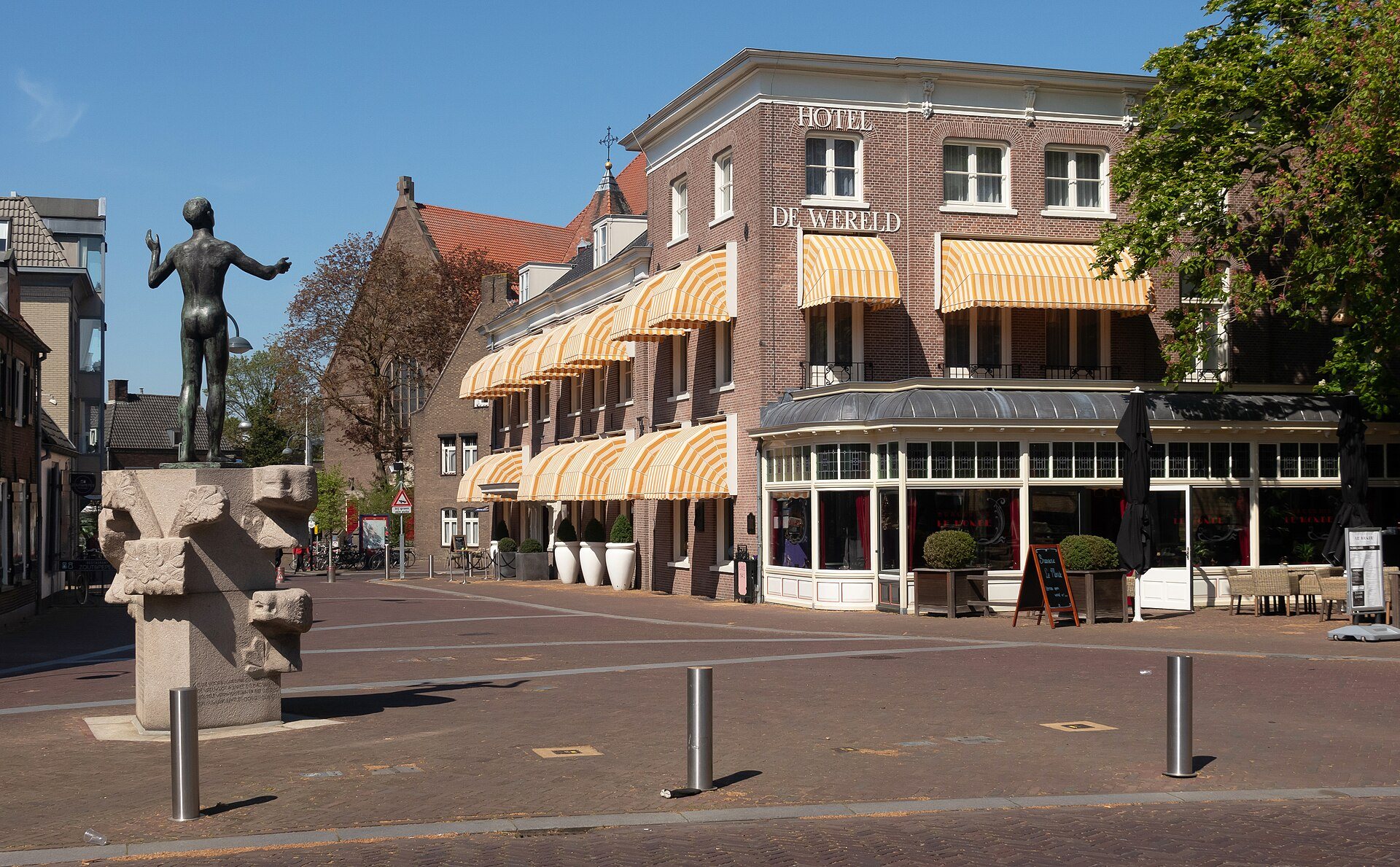 Hotel De Wereld in Wageningen, Ort der Kapitulationsverhandlungen im Mai 1945