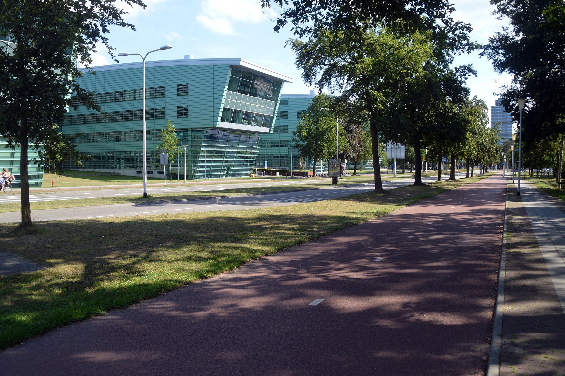 Huygensgebouw auf dem Campus der Radboud Universität in Nijmegen